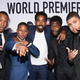 Actors Corey Hawkins, Jason Mitchell, Marlon Yates Jr., Aldis Hodge and O’Shea Jackson Jr. attend the premiere of Straight Outta Compton Aug. 10, 2015, in Los Angeles.
Kevin Winter/Getty Images